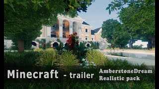 Minecraft Trailer  Amberstone immersive experience [upl. by Atthia]