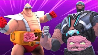 Krang Classic VS Krang The Movie TMNT LEGENDS [upl. by Simone]