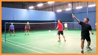 GÁY TEAM Saturday Badminton 4  13072024  Nhóm Gáy Team  Sân Tuấn Huệ QTân Phú [upl. by Descombes653]