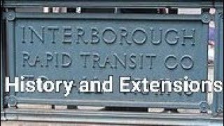 IRT Interborough Rapid Transit Company Subway History and Extensions [upl. by Jule620]