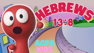 Hebrews 138 Memory Verse Song for Kids  ACPA Kids Bible Songs [upl. by Reggie550]