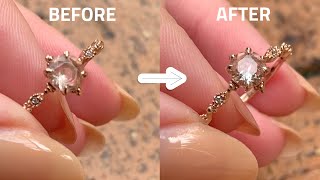 How to Clean Your Morganite Ring FAST [upl. by Aekim]