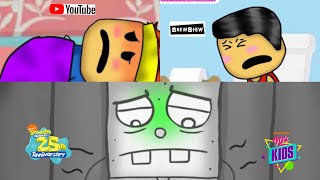 BrewstewSpongeBob 25th anniversary Gacha Club and art Michael Tyler and Doodlebob are really sick [upl. by Ender]