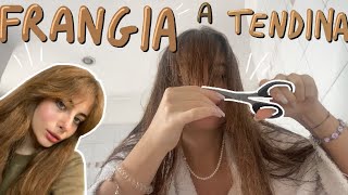 FRANGIA A TENDINA molto impulsiva 💇‍♀️ Vlogmas [upl. by Shaikh]