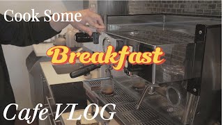 Day in a Life Korean Cafe VLOG 4 Breakfast time [upl. by Noiramed150]