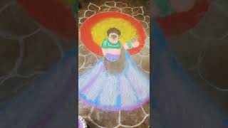 😱simple Diwali rangoli banana 😱 [upl. by Abehsile244]