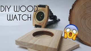 How to make a Wooden Watch  Amazing DIY [upl. by Tonya]