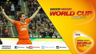 Netherlands vs Sweden  Full Match Mens Indoor Hockey World Cup 2015 Germany QuarterFinal [upl. by Okier]