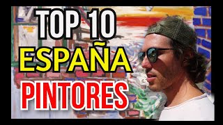 Los 10 PINTORES ESPAÑOLES más famosos de la actualidad  QUE DEBES CONOCER 👉💥 [upl. by Yeung860]