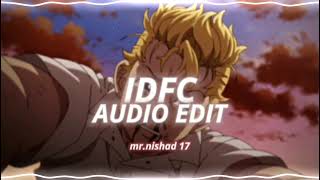 Idfc  Blackbear edit audio [upl. by Anuayek]