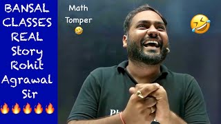 🔥Rohit Agrawal sir Bansal classes Real math story  MATH TOPPER RA sir  RA family ❤️ [upl. by Rosabelle]