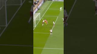 Chiesa with an acrobatic assist for Jota’s equaliser vs West Ham [upl. by Fredericka]