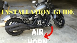 How I Installed My Aftermarket Air Horn  Nautilus Stebel [upl. by Ahcsatan]