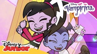 Vampirinele Rock Trăim Țipătul  Vampirina  Disney Junior România [upl. by Lash725]