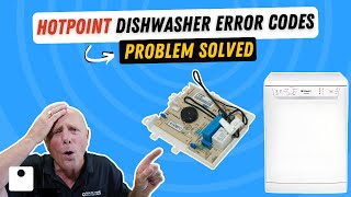 Hotpoint Dishwasher error codes 6th or 7th flashing neon [upl. by Shewchuk997]