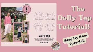 StepbyStep Sewing Tutorial  The Dolly Top  Perfect for Beginners [upl. by Berman]