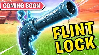 New FLINTLOCK Pistol in Fortnite Season 8 [upl. by Glimp]