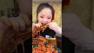 ASMR MUKBANG Indulging in Spicy Pork Belly with Satisfying Crunchy Sounds 🎧🔥🥓 mukbangasmr mukbang [upl. by Eirrol864]