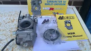 Harley Davidson evo Mikuni carburetor HSR42 HSR45 conversion easy kit TwincamCustomCruisersLimited [upl. by Animsay]