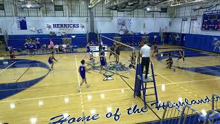 Herricks High Schools Boys Varsity Volleyball vs Great Neck South High School 101023 [upl. by Gnouhp201]