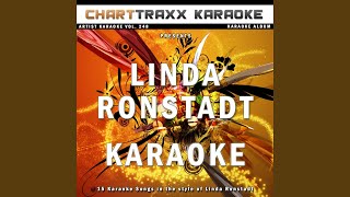 All My Life feat Aaron Neville Karaoke Version In the Style of Linda Ronstadt [upl. by Allebara]