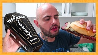 COMO É O BURGER E O CHORIPAN DO UNDERDOG  La Borratxeria  ProvandoDelivery [upl. by Yam]