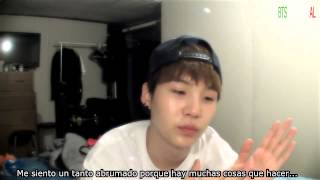 SUB ESPAÑOL 140710 Vlog de Suga [upl. by Eey]