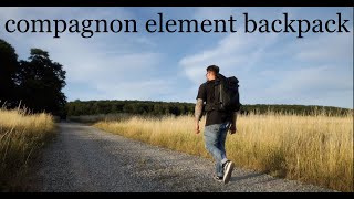 Compangnon Element Backpack  Der perfekte Fotorucksack [upl. by Ynattyrb]