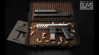 Desmontagem da Pistola semiautomática TEC  9  Intratec Tec 9  disassembly and operation [upl. by Aowda]