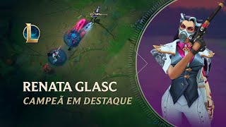 League of Legends Renata Glasc  Mecânica de jogo  Campeã em Destaque [upl. by Frasco]