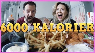 6000 KALORIER MUKBANG  Anders förlamning [upl. by Sucramad]