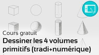 Comment dessiner les 4 volumes primitifs  Prog 2Ch1 [upl. by Aplihs553]