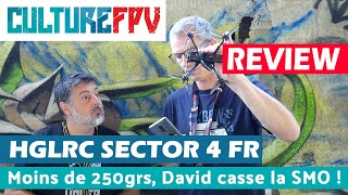 HGLRC Rekon 4 FR Moins de 250grs David casse la smo [upl. by Field]