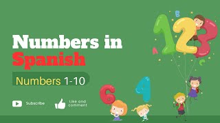 Learn Numbers in English and Spanish  Learn Spanish  110 [upl. by Rodi]