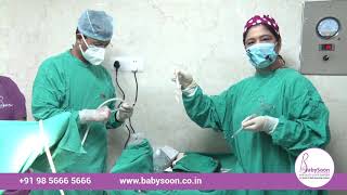 Ovum pickupEgg collection in IVF by Dr Jyoti Bali Director Babysoon fertility and IVF center [upl. by Lynus391]