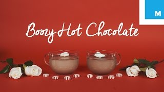 How to Make Boozy Hot Chocolate  Mashable Food [upl. by Finbur440]