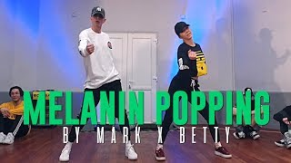 Korede Bello quotMELANIN POPPINGquot Official Dance Video by Mark amp Betty [upl. by Cousins872]