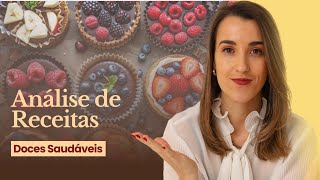 Análise de Receitas de Doces Saudáveis [upl. by Eceerahs]