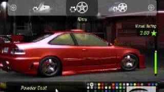 Need For Speed Underground 2 Civic [upl. by Eanat]