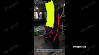 2025 Newest Skill Casino Slot Cabinet 43quot Vertical Beautiful LED Light Slot Game Machine [upl. by Larok]