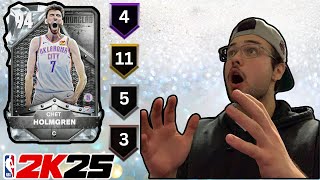 DIAMOND CHET HOLMGREN IS A DEMIGOD IN 2K25 [upl. by Gherardi]