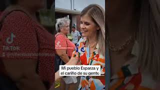 LAURA FERNÁNDEZ MINISTRA DE LA PRESIDENCIA EN SU TIERRA DE LA VIÓ NACER ESPARZA PUNTARENAS CR [upl. by Harden256]