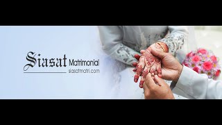 Siasat Matrimony from Hyderabad A Muslim Matrimonial Website [upl. by Mathis]