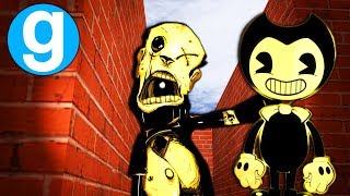 Brand New Bendy and The Ink Machine NPCS Maze Run Gmod BATIM Sandbox Funny MomentsGarrys Mod [upl. by Irmine901]