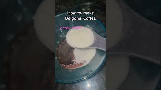 How to make Dalgona coffee Christmas edition [upl. by Sella]