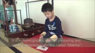 Amazing Japan 015 Kids tea ceremony  子供の茶道体験 [upl. by Nereus]