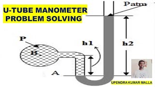 U  Tube Manometer Problem Solving  Manometers  Types of Manometers  Basics  Telugu Lecture [upl. by Avirt]