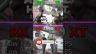 DLSS vs FSR RTX 3080 Ti 12 GB vs RX 7800 XT 16 GB  Whats Best for 2K [upl. by Athelstan]