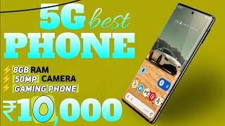 Top 5 New 5G Smartphones Under 10000 in 2024  8GB  128GB  Phones under ₹10000 [upl. by Gilles]