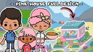 🩷PİNK HOUSE DESİNG🩷Toca Boca House IdeasToca Avatar Girls tocaboca tocadesign tocaavatargirls [upl. by Phelips]